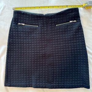Laundry | Quilted Black Skirt | Size 2 US